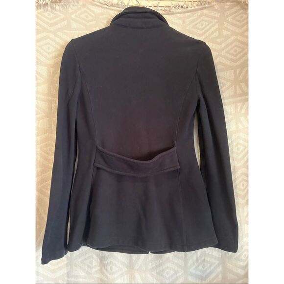 Standard James Perse Black Knit Blazer Jacket Career Casual - Picture 7 of 11